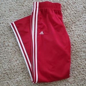 Adidas red pants